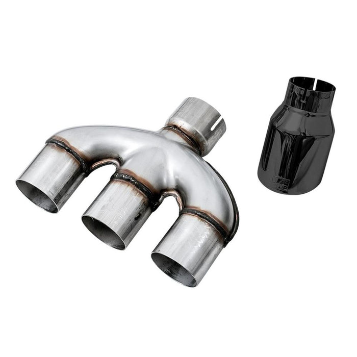 AWE 2016+ Honda Civic Si Track Edition Exhaust w/Front Pipe & Triple Diamond Black Tips