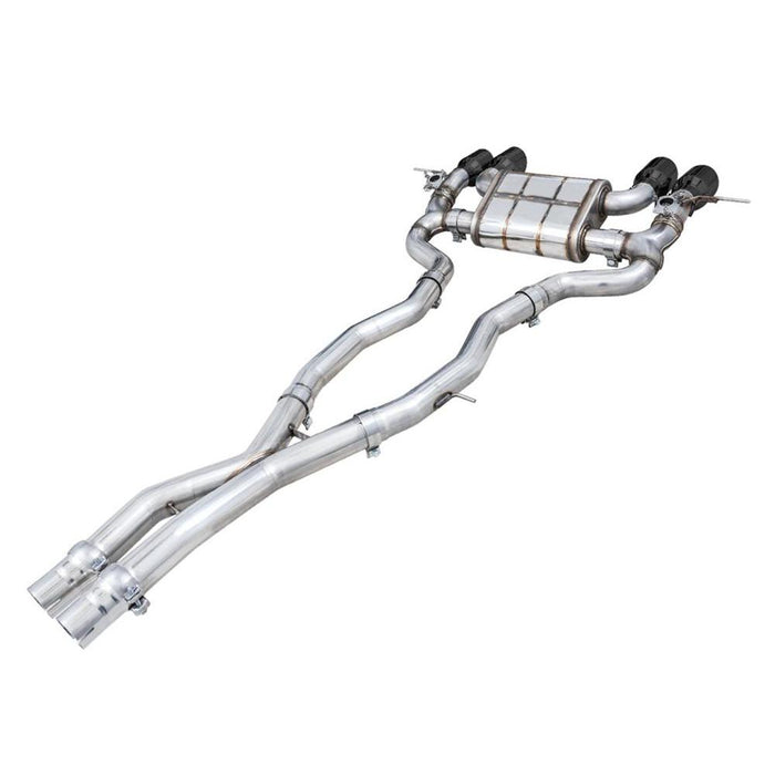 AWE SwitchPath Catback Exhaust for BMW G8X M3/M4 - Diamond Black Tips