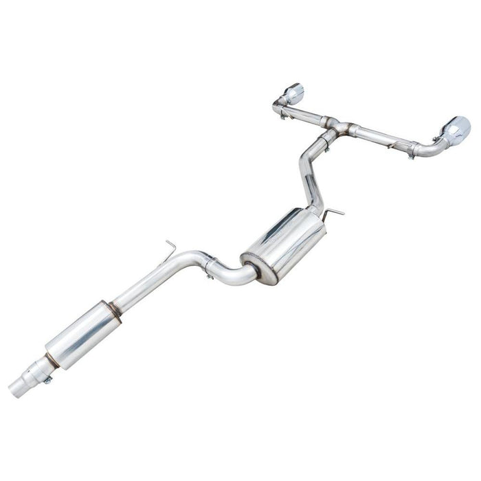 AWE Touring Edition Exhaust for VW MK8 GTI - Chrome Silver Tips