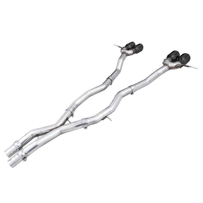 AWE Track Edition Catback Exhaust for BMW G8X M3/M4 - Diamond Black Tips