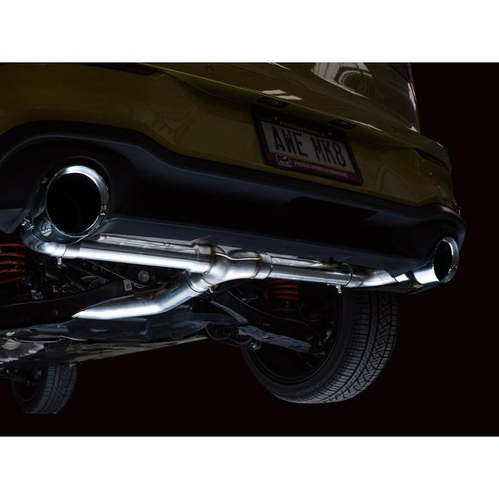 AWE Track Edition Exhaust for VW MK8 GTI - Chrome Silver Tips