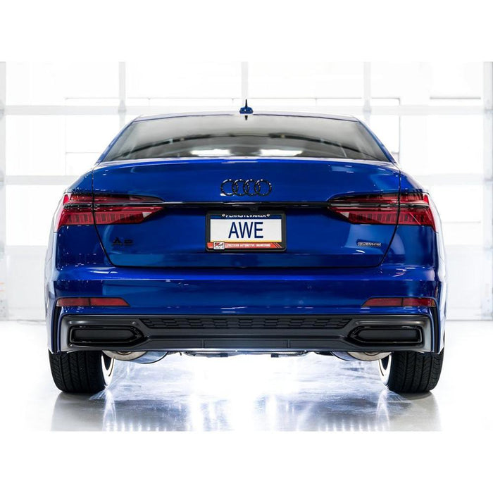 AWE Touring Edition Exhaust for Audi C8 A6/A7 - Turndowns