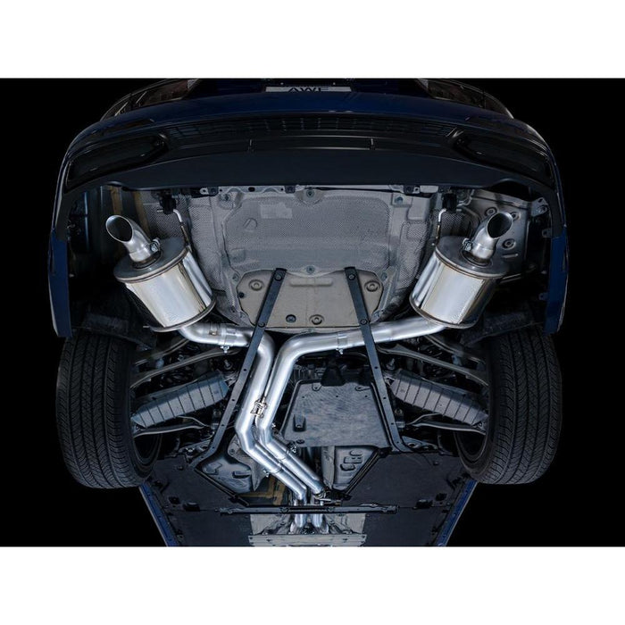 AWE Touring Edition Exhaust for Audi C8 A6/A7 - Turndowns