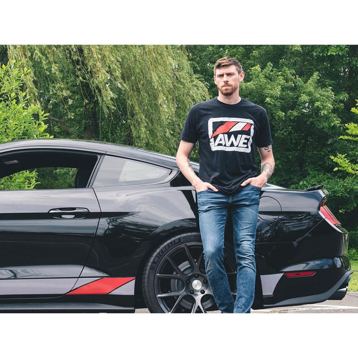 AWE Distressed Logo Tee - Medium