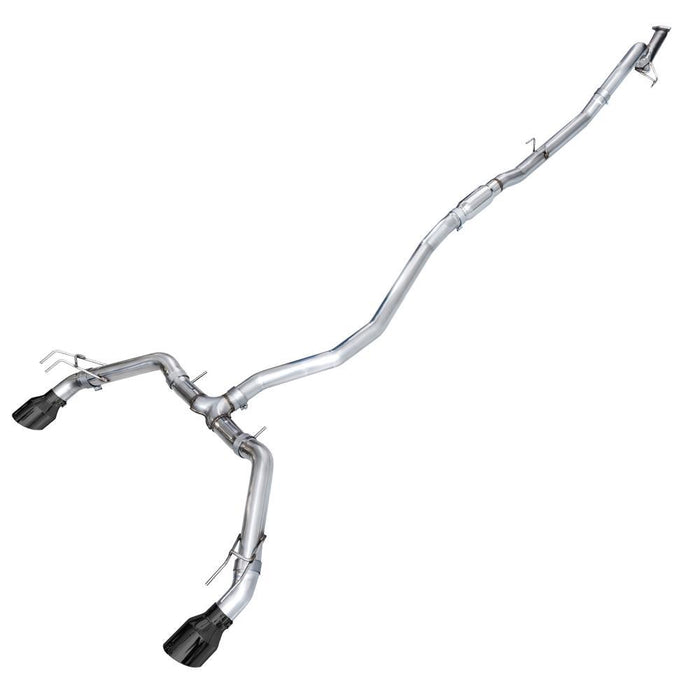 AWE Track Edition Exhaust for FE1 Civic Si/DE4 Acura Integra- Diamond Black Tips