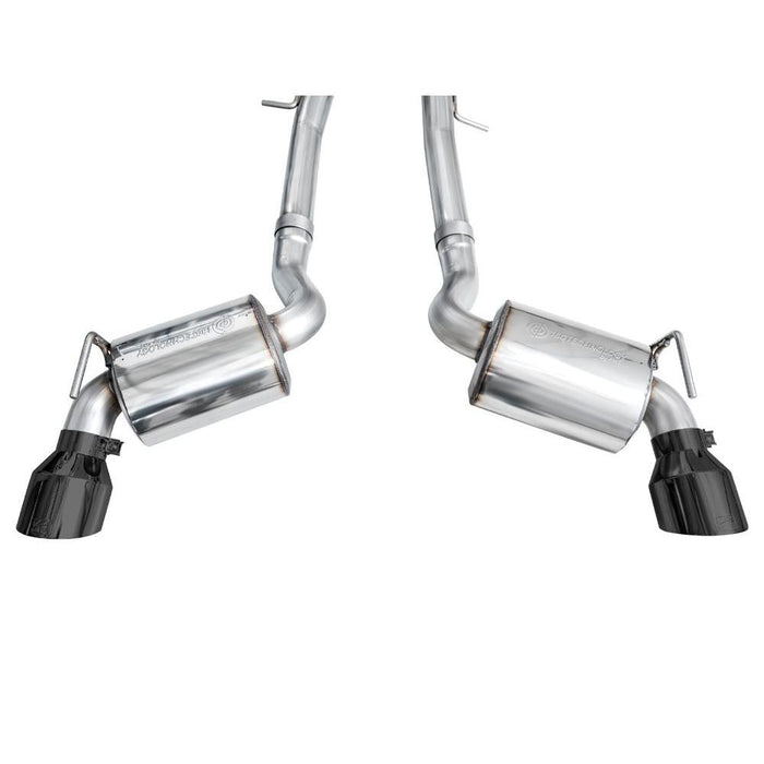 AWE Touring Edition Exhaust for Nissan Z - Diamond Black Tips