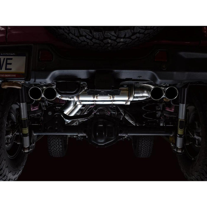 AWE SwitchPath Exhaust for Wrangler 392 - Quad BashGuards