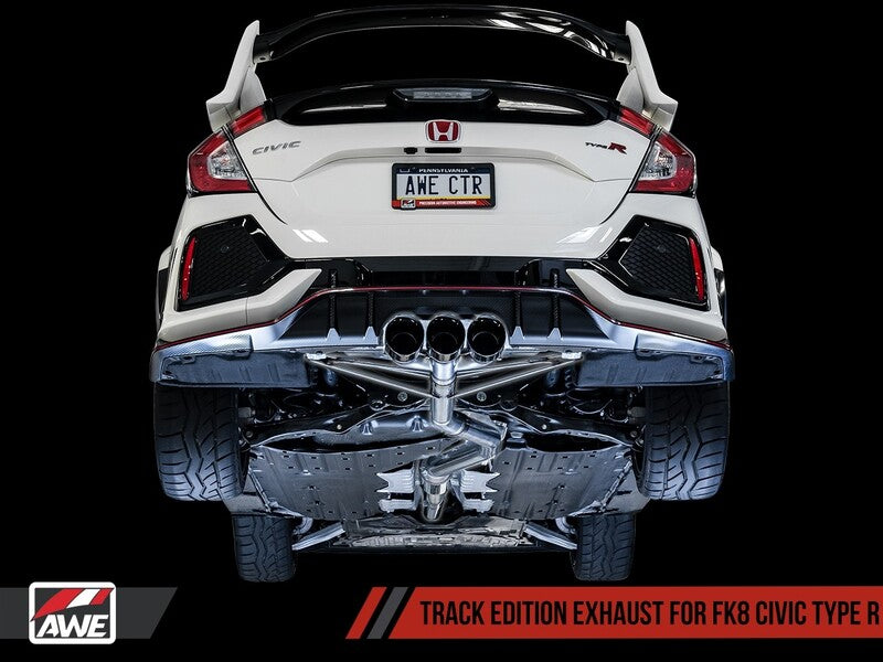AWE Exhaust Suite for Honda FK8 Civic Type R (includes Front Pipe)