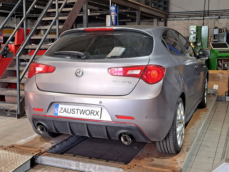 Alfa Romeo Giulietta 1.75 TBi - Rear silencer delete - Harrys Euro