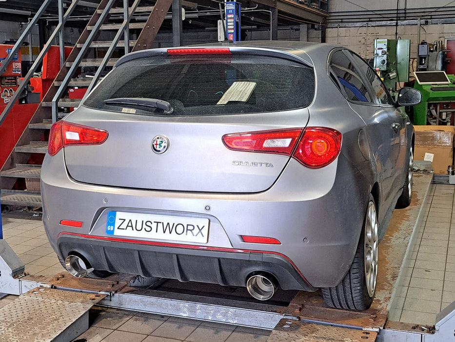 Alfa Romeo Giulietta 1.75 TBi - Rear silencer delete - Harrys Euro