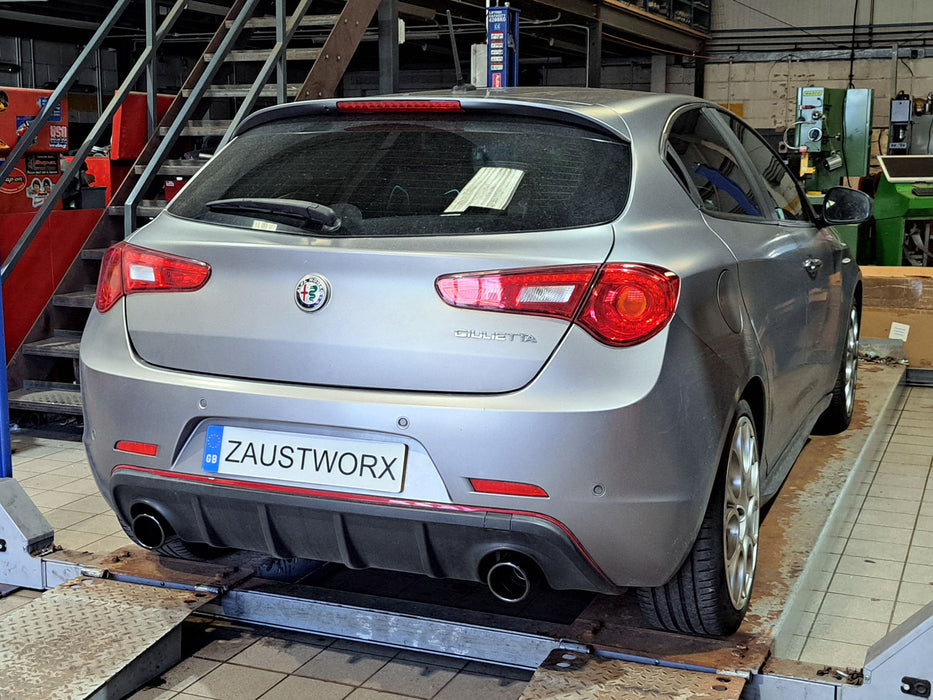 Alfa Romeo Giulietta 1.75 TBi - Rear silencer delete - Harrys Euro