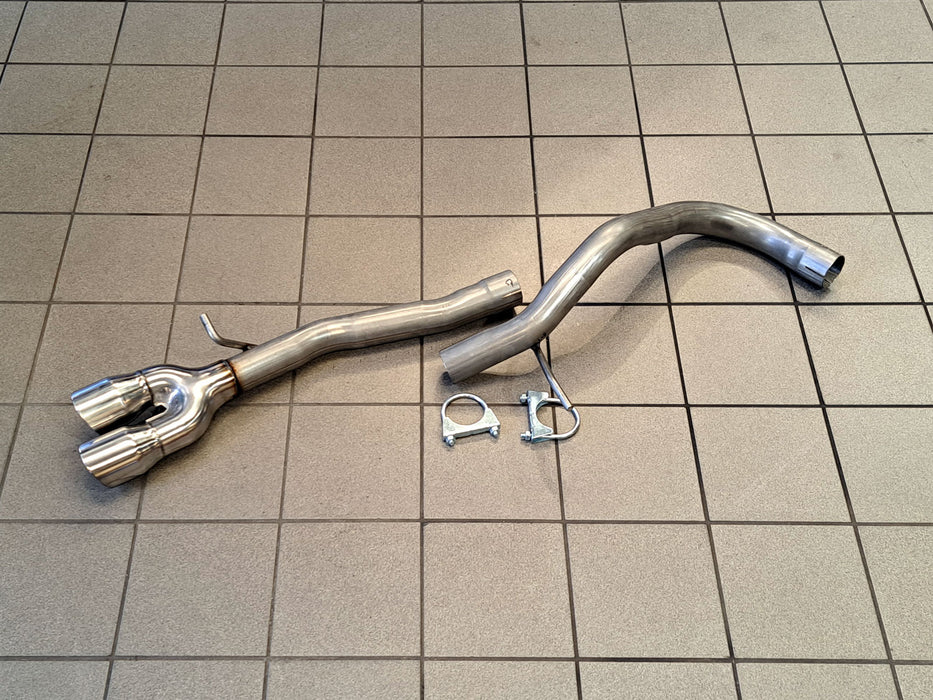 Audi A1 1.4TFSi (185bhp) Rear Silencer Delete