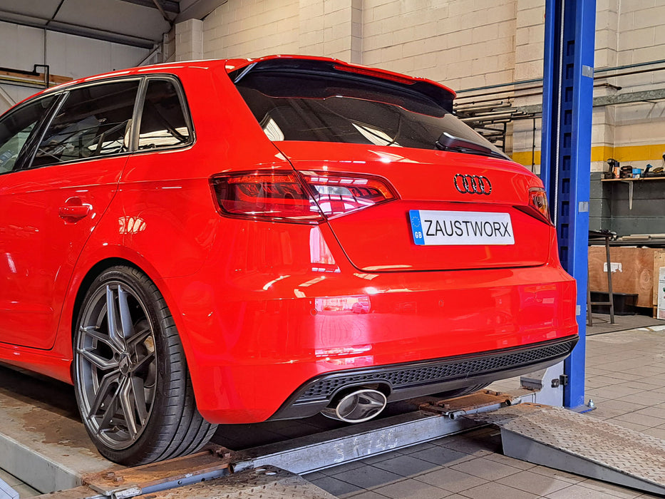 Audi A3 8V 1.8 TSi Sportback Rear Silencer Delete - Harrys Euro