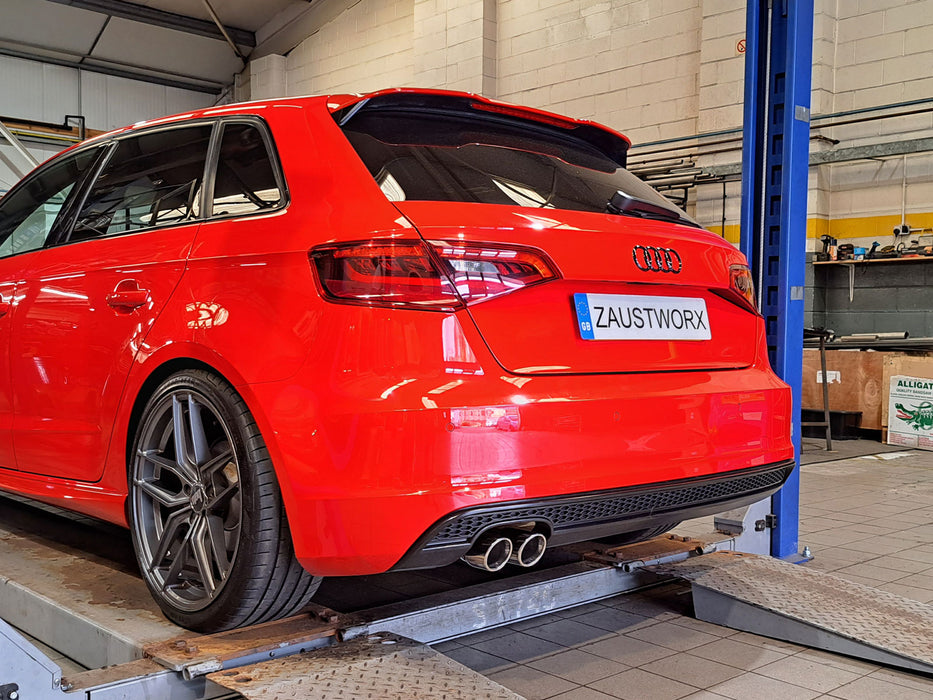 Audi A3 8V 1.8 TSi Sportback Rear Silencer Delete - Harrys Euro
