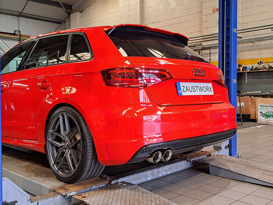 Audi A3 8V 1.8 TSi Sportback Rear Silencer Delete - Harrys Euro
