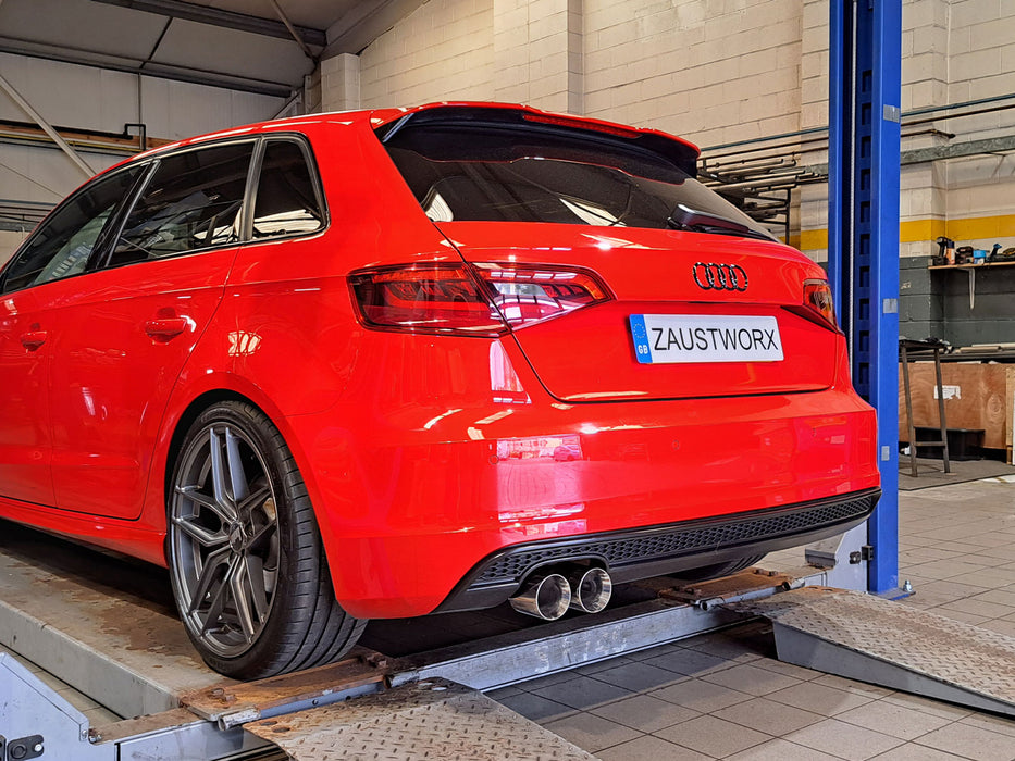 Audi A3 8V 1.8 TSi Sportback Rear Silencer Delete - Harrys Euro