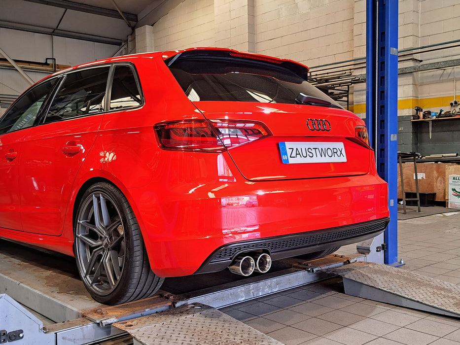 Audi A3 8V 1.8 TSi Sportback Rear Silencer Delete - Harrys Euro