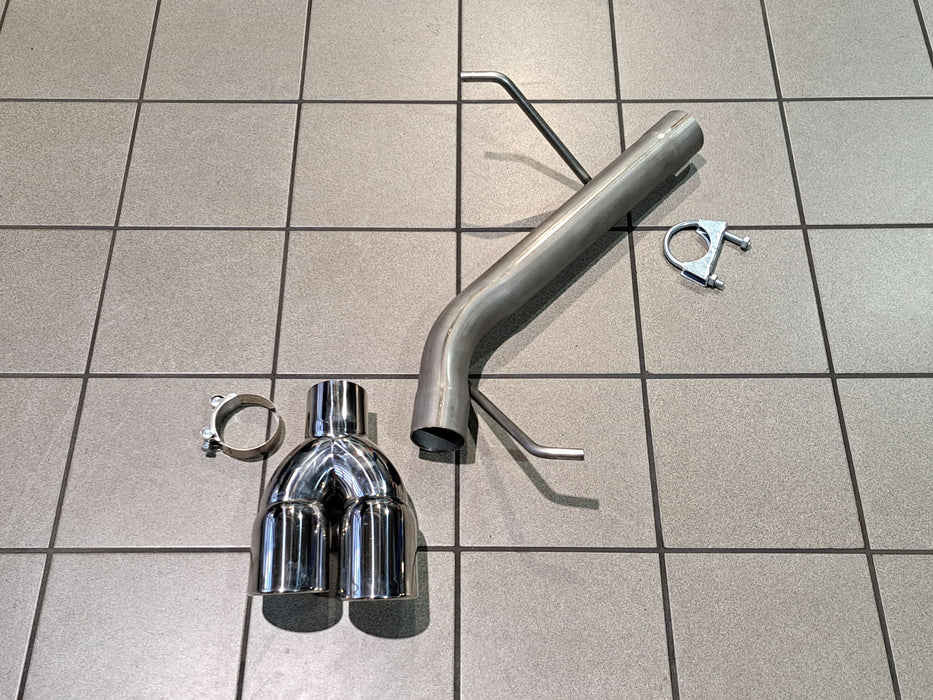 Audi A4 (B8) 2.0 TDi Rear Silencer Delete