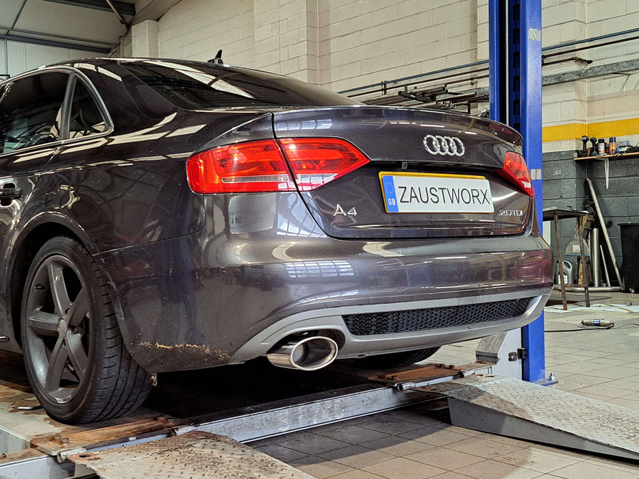Audi A4 (B8) 2.0 TDi Rear Silencer Delete