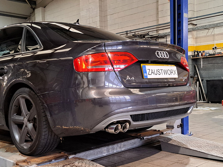 Audi A4 (B8) 2.0 TDi Rear Silencer Delete