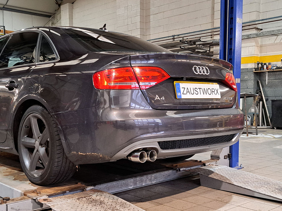 Audi A4 (B8) 2.0 TDi Rear Silencer Delete