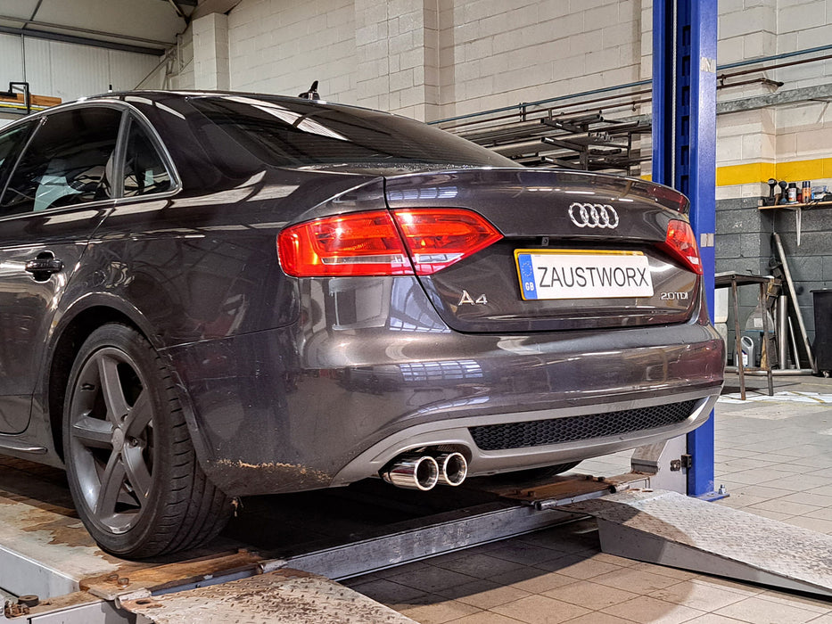 Audi A4 (B8) 2.0 TDi Rear Silencer Delete