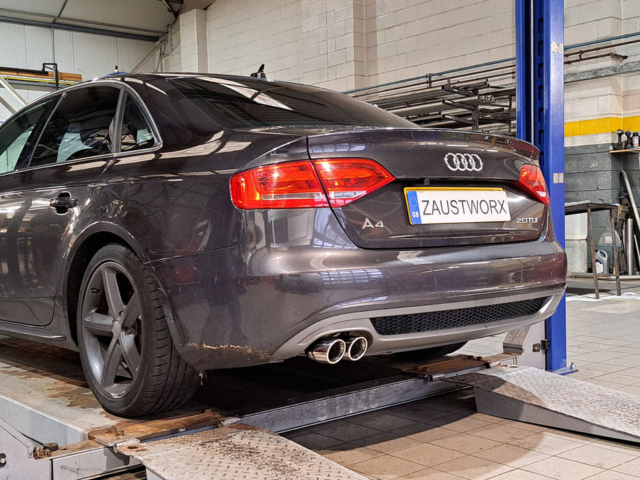 Audi A4 (B8) 2.0 TDi Rear Silencer Delete