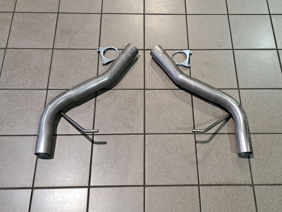 Audi A5 (B9) 35 TFSi 2wd Rear Silencer Deletes - No Tips