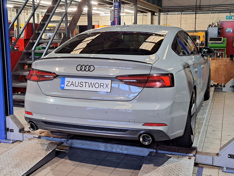 Audi A5 B9 40 TFSi 2wd Rear Silencer Deletes