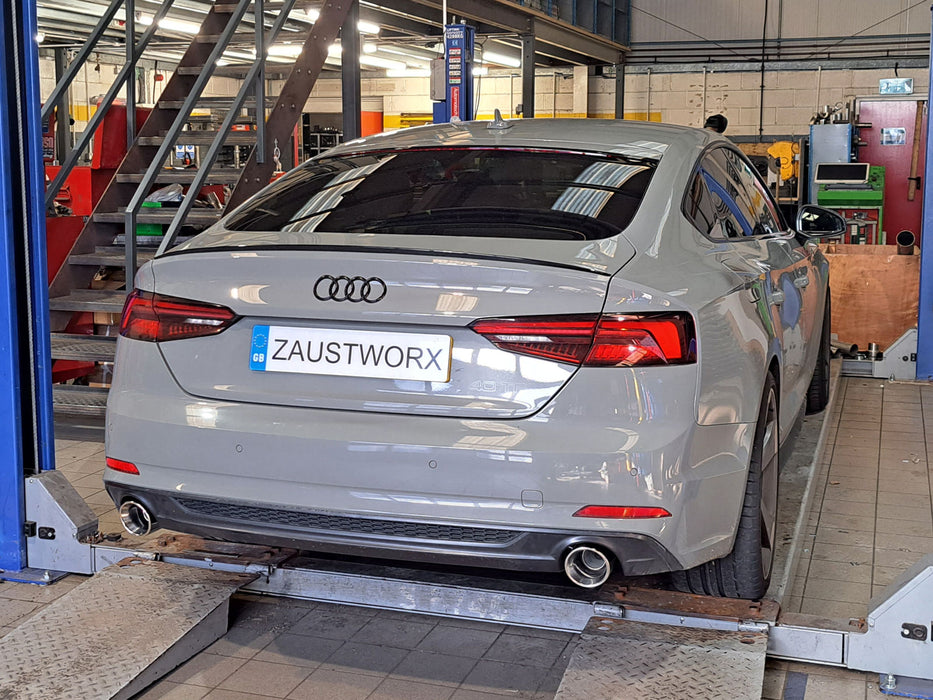 Audi A5 B9 40 TFSi 2wd Rear Silencer Deletes