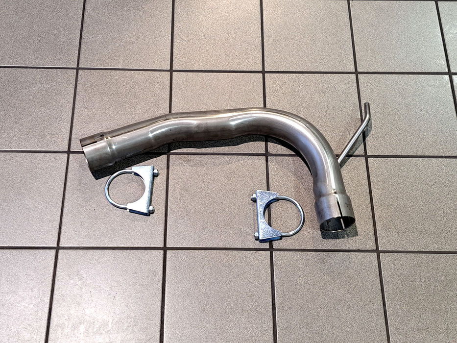 Audi A4 40 TFSi B9 - Resonator Delete Pipe