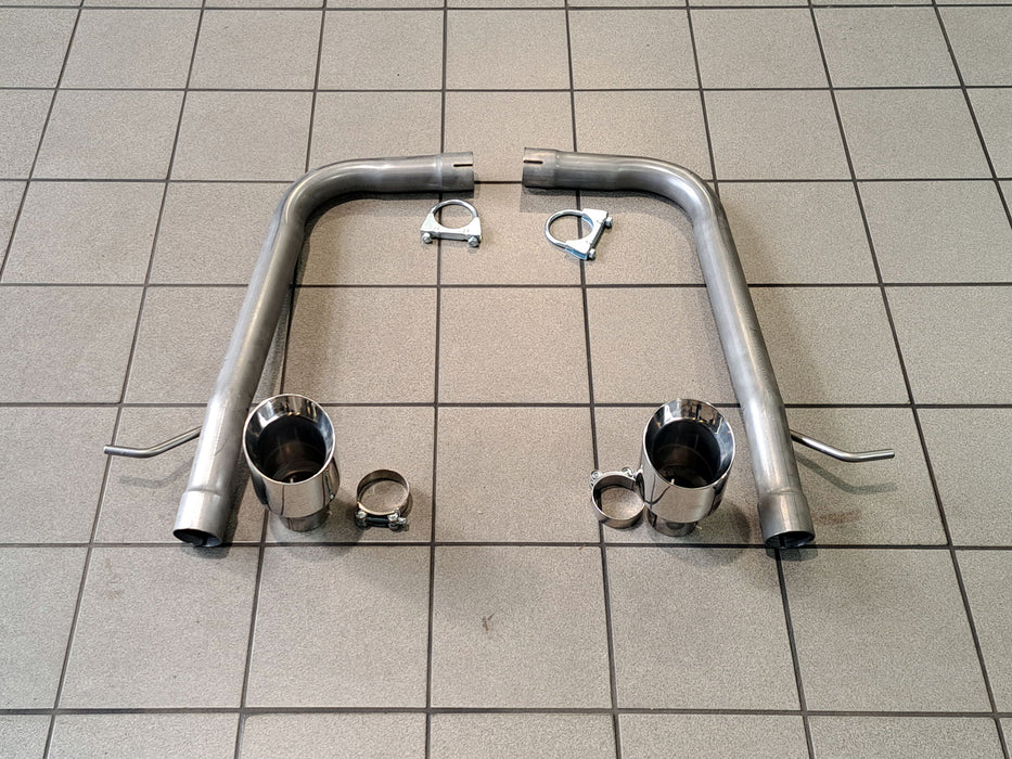 Audi A6 (C6) 3.0TDi Rear Silencer Deletes