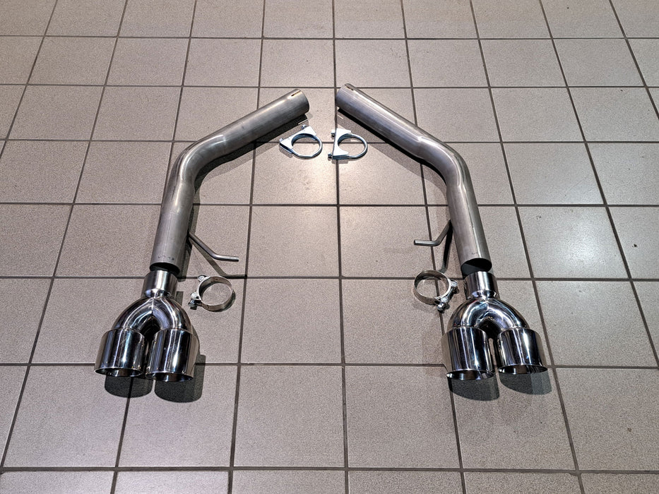 Audi A7 3.0TFSi Quattro Rear Silencer Deletes - Harrys Euro