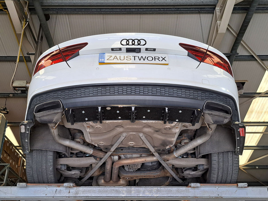 Audi A7 3.0TFSi Quattro Rear Silencer Deletes - No tips - Harrys Euro
