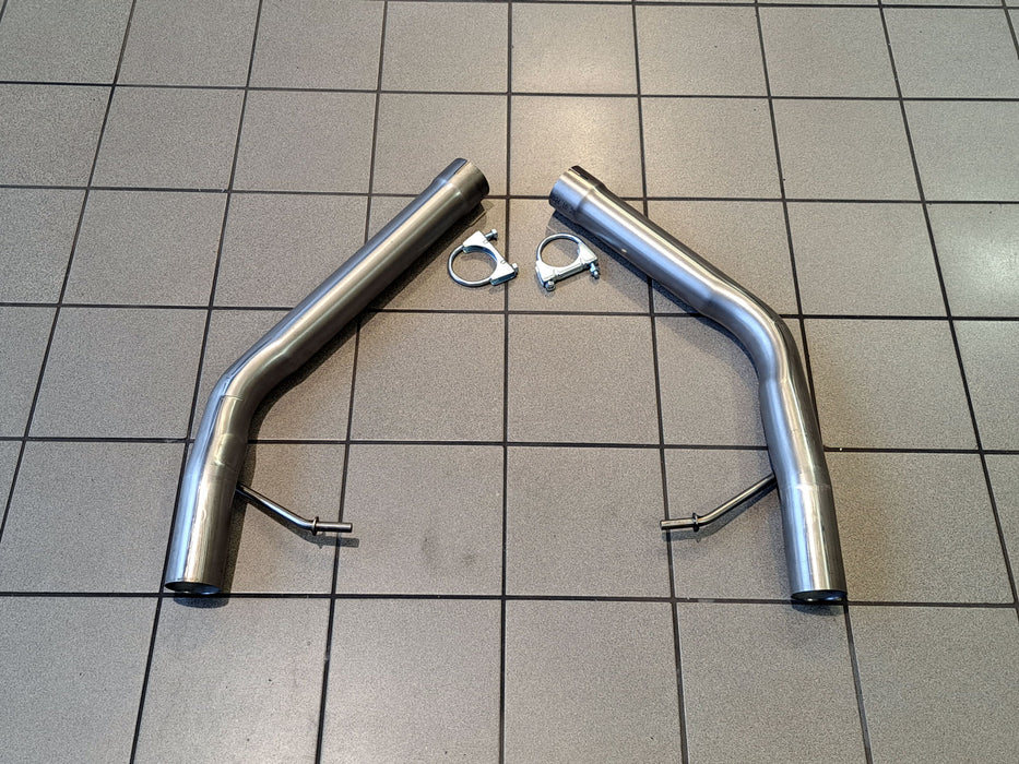 Audi A8 3.0TDi S-Line - Rear Silencer Deletes - Harrys Euro