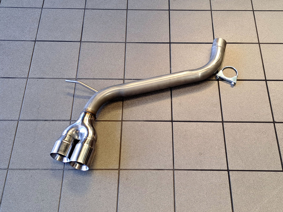 Audi Q3 2.0TDi (8U) Rear Silencer Delete