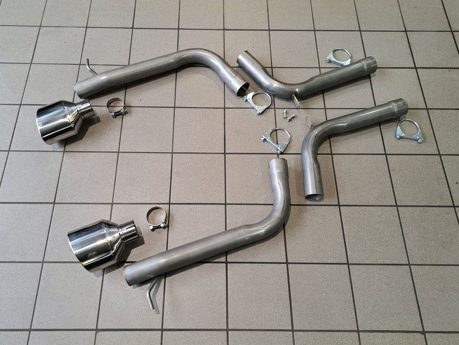 Audi RS6 (C6) Rear Silencer Deletes