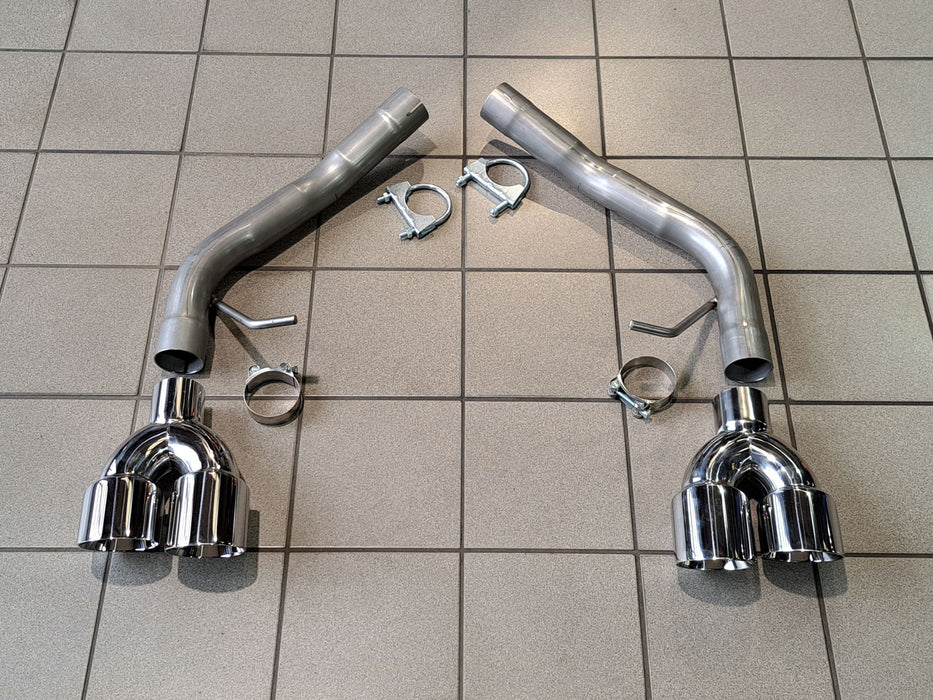 Audi S4 B9 Rear Silencer Deletes