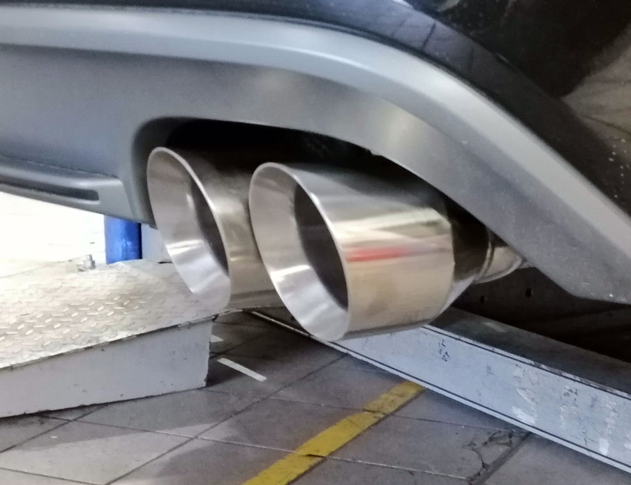 Volkswagen Scirocco 2.0 TDI Mk3 Rear Silencer Delete