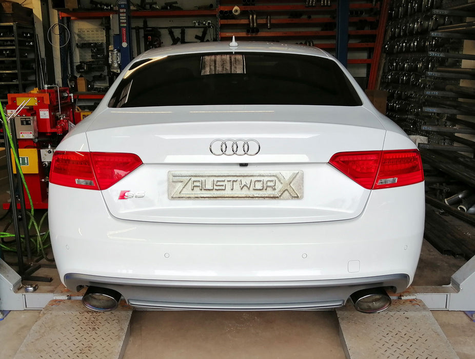 Audi S5 B8.5 3.0 V6 Rear Silencer Deletes