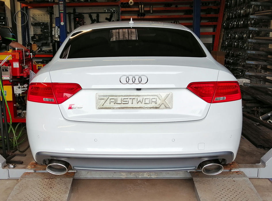 Audi S5 B8.5 3.0 V6 Rear Silencer Deletes