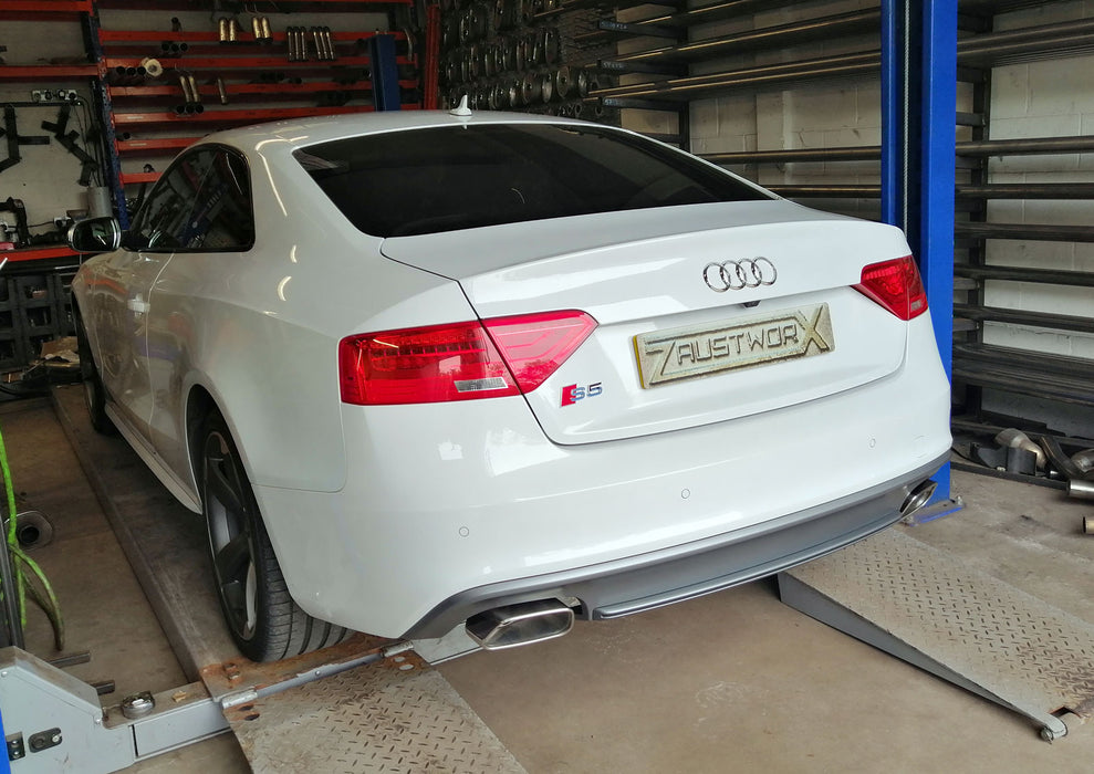 Audi S5 B8.5 3.0 V6 Rear Silencer Deletes