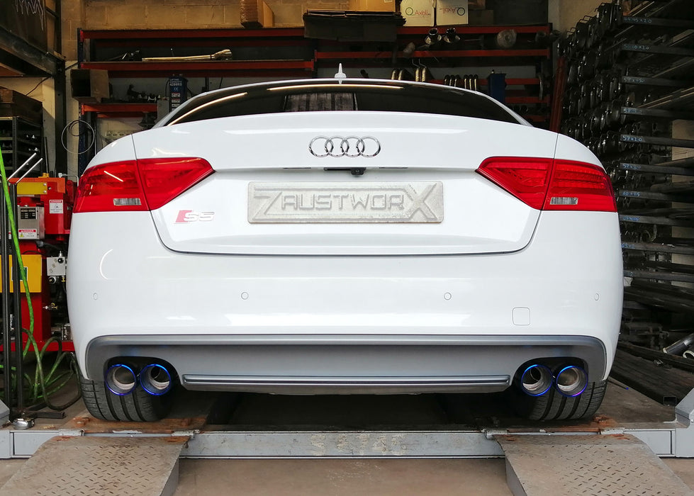 Audi S5 B8.5 3.0 V6 Rear Silencer Deletes