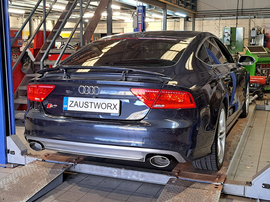 Audi S7 4.0TFSi Quattro Rear Silencer Deletes