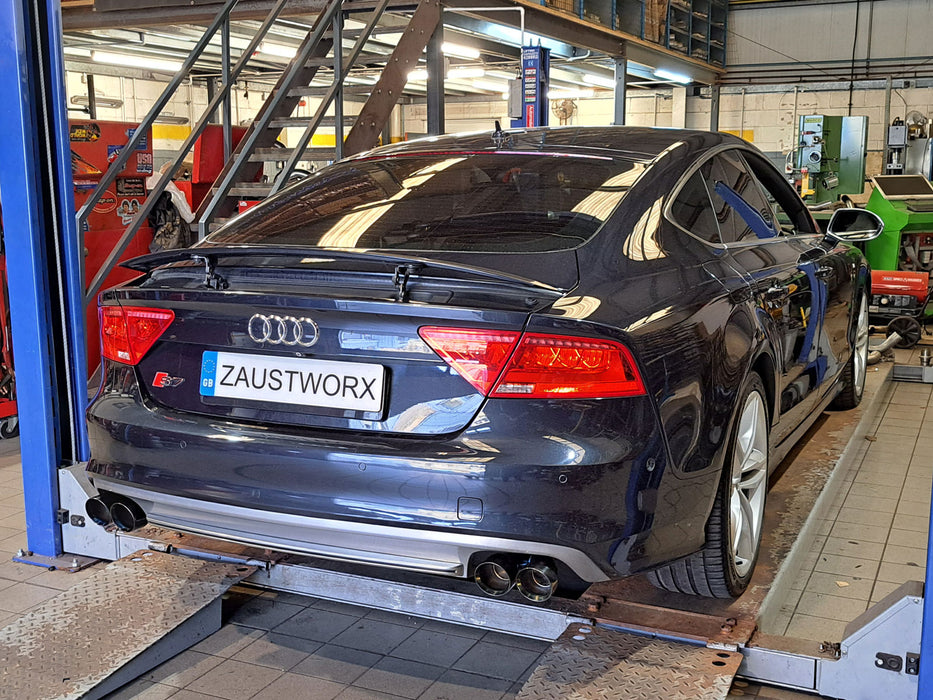 Audi S7 4.0TFSi Quattro Rear Silencer Deletes