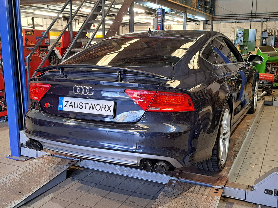 Audi S7 4.0TFSi Quattro Rear Silencer Deletes