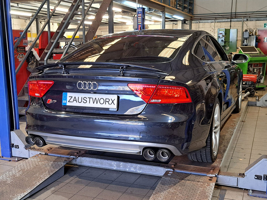 Audi S7 4.0TFSi Quattro Rear Silencer Deletes