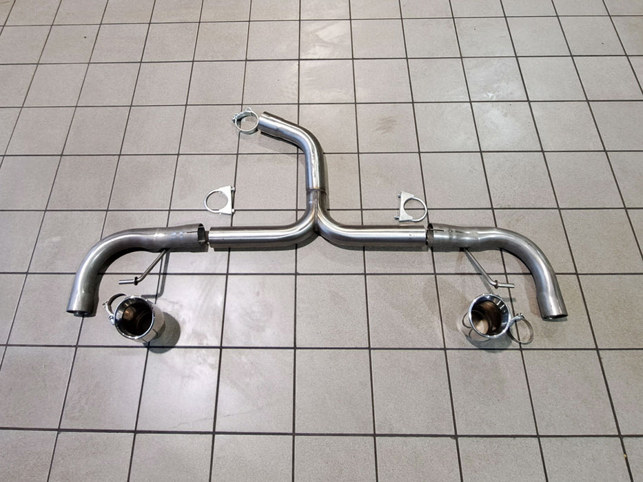 Audi TT 2.0 TFSi Mk2 ( 8J ) Twin Exit Silencer Delete