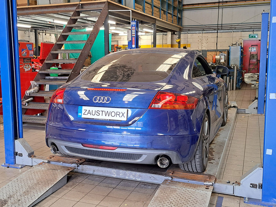 Audi TT 2.0 TFSi Mk2 ( 8J ) Twin Exit Silencer Delete