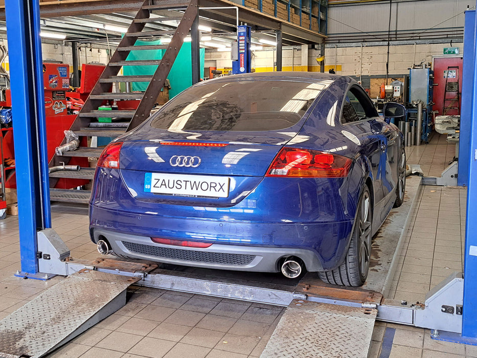 Audi TT 2.0 TFSi Mk2 ( 8J ) Twin Exit Silencer Delete